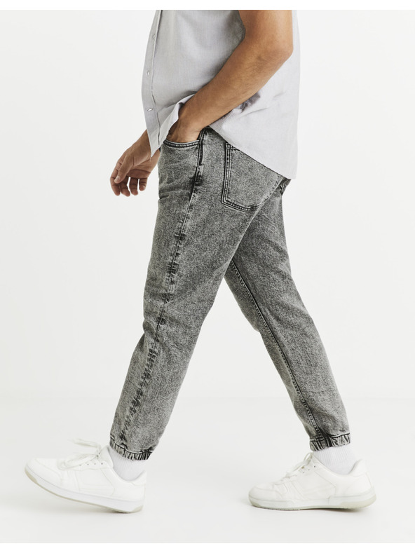 Celio Сиви мъжки дънкови панталони Celio Vojog3