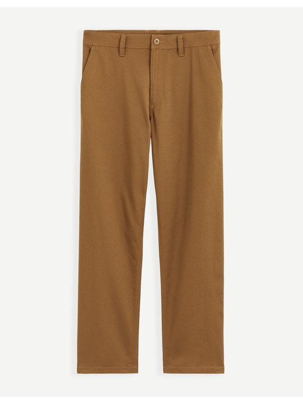 Celio Кафяв панталон тип чино Celio Coloose1