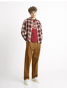 Celio Кафяв панталон тип чино Celio Coloose1