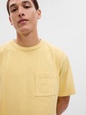 GAP Памучна тениска с висока плътност GAP