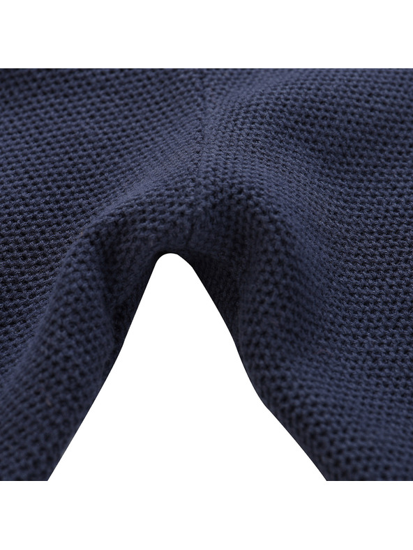 NAX Тъмно син мъжки пуловер с качулка NAX Polin