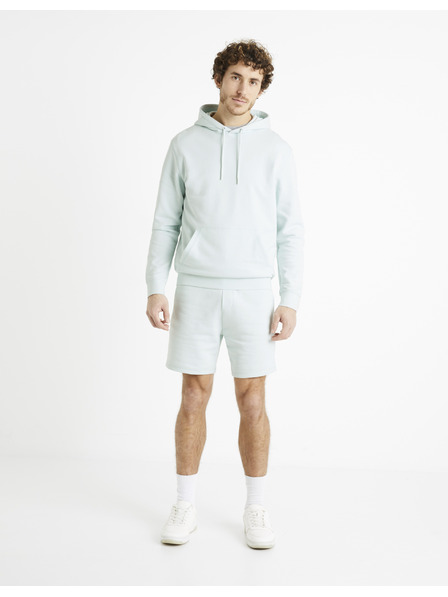 Celio Светлосини мъжки спортни къси панталони Celio Toshort