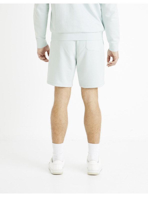 Celio Светлосини мъжки спортни къси панталони Celio Toshort