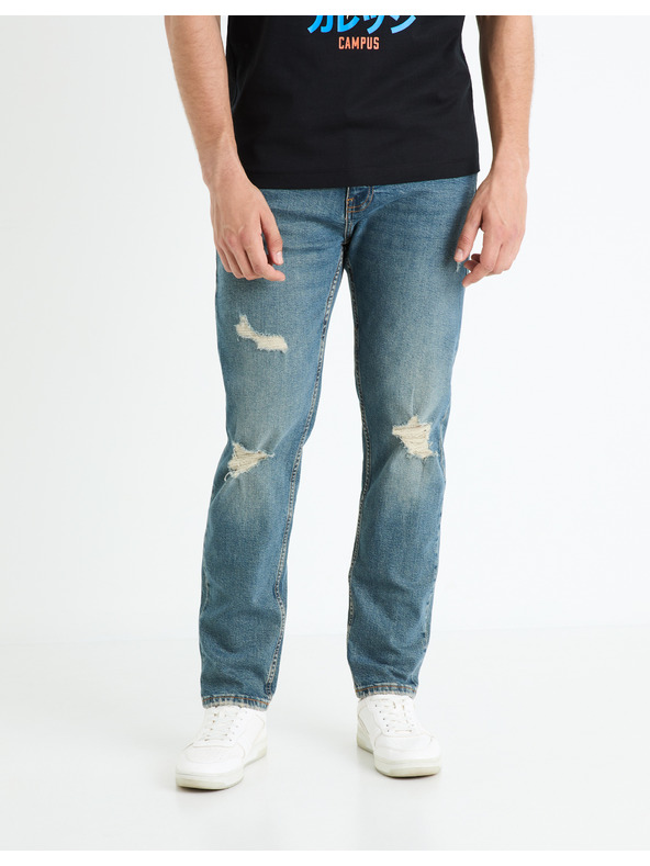 Celio Сини мъжки дънки с тясна кройка Celio Fostroy