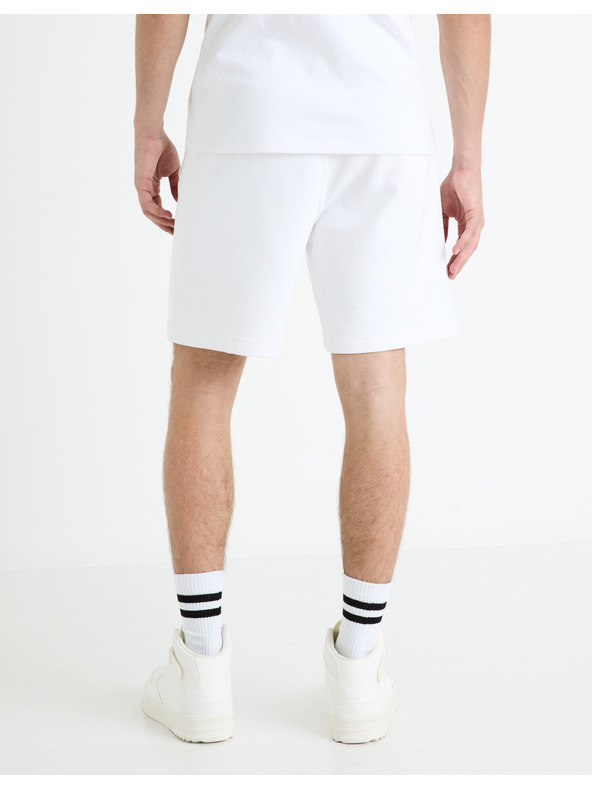 Celio Бели мъжки спортни панталони Celio Fortnite