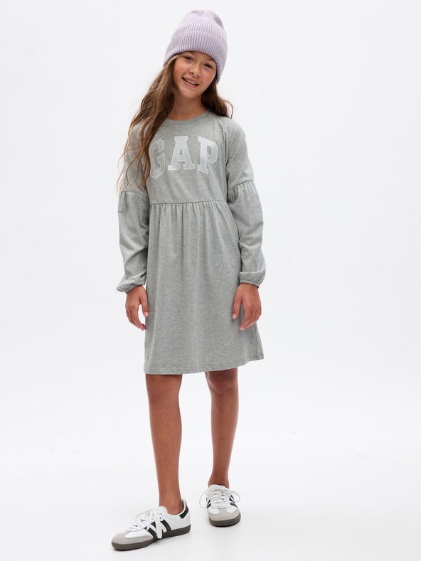 GAP Детска рокля с логото на GAP