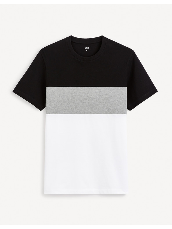 Celio Бяло-черна мъжка риза Celio Febloc