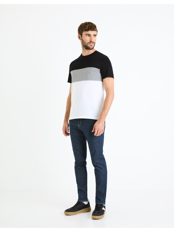 Celio Бяло-черна мъжка риза Celio Febloc