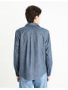 Celio Синя мъжка връхна риза Celio Fadotex