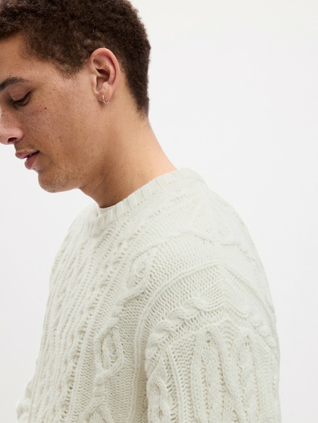 GAP Плетен пуловер с вълнена смес GAP