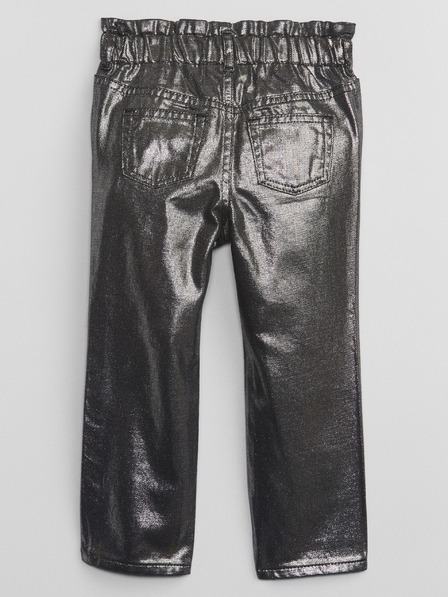 GAP Бебешки металически дънки mom GAP