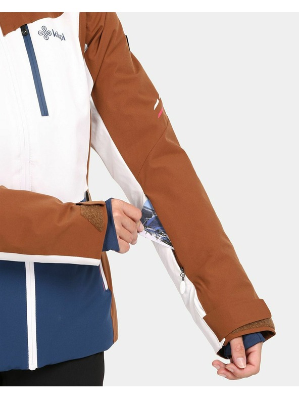 Kilpi Кафяво дамско зимно яке Kilpi Valera-W