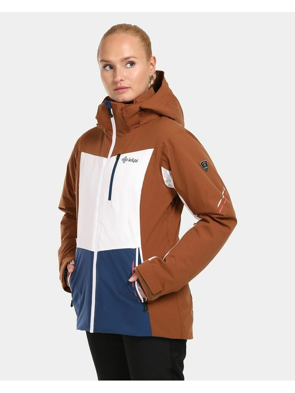 Kilpi Кафяво дамско зимно яке Kilpi Valera-W