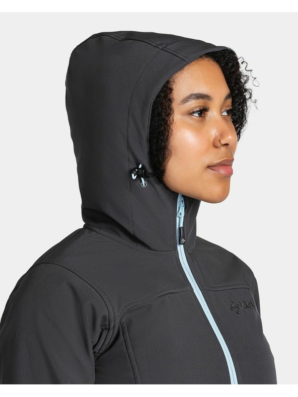 Kilpi Тъмно сиво дамско софтшел яке Kilpi Rawia