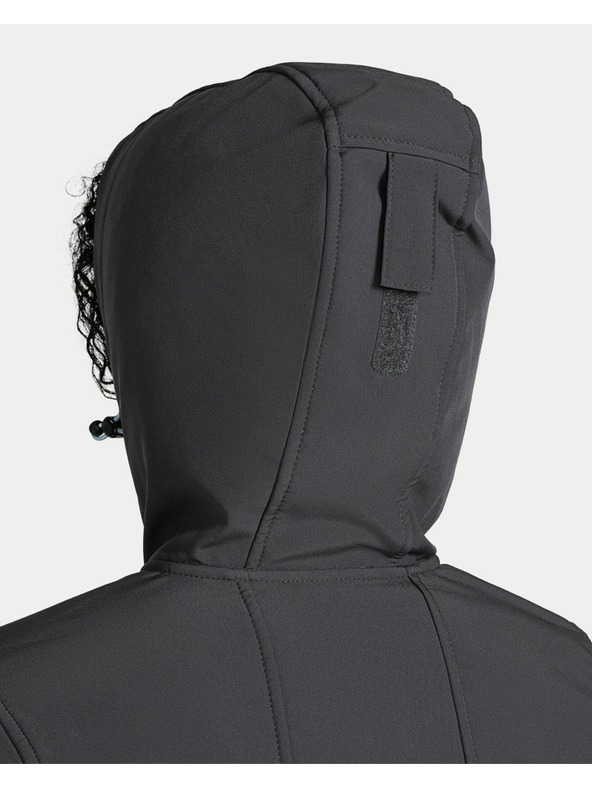 Kilpi Тъмно сиво дамско софтшел яке Kilpi Rawia