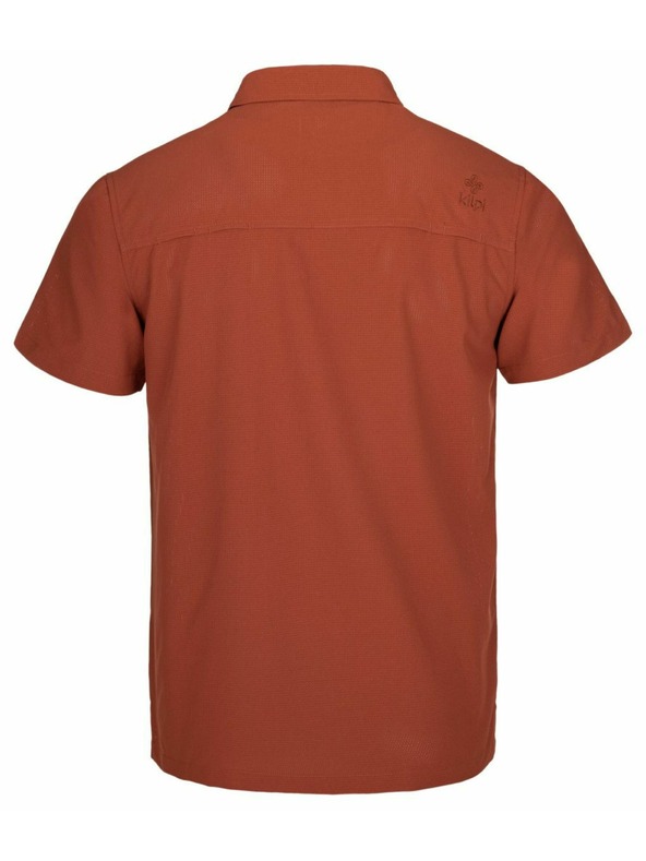 Kilpi Червена мъжка спортна риза Kilpi Bombay