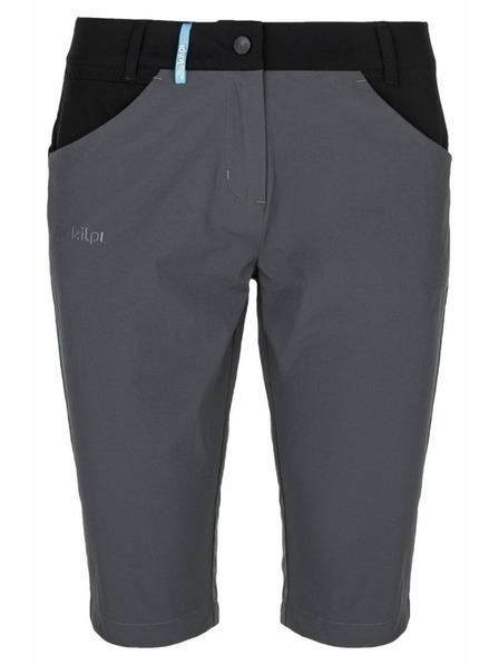 Kilpi Тъмно сиви дамски спортни шорти Kilpi Sylane-W