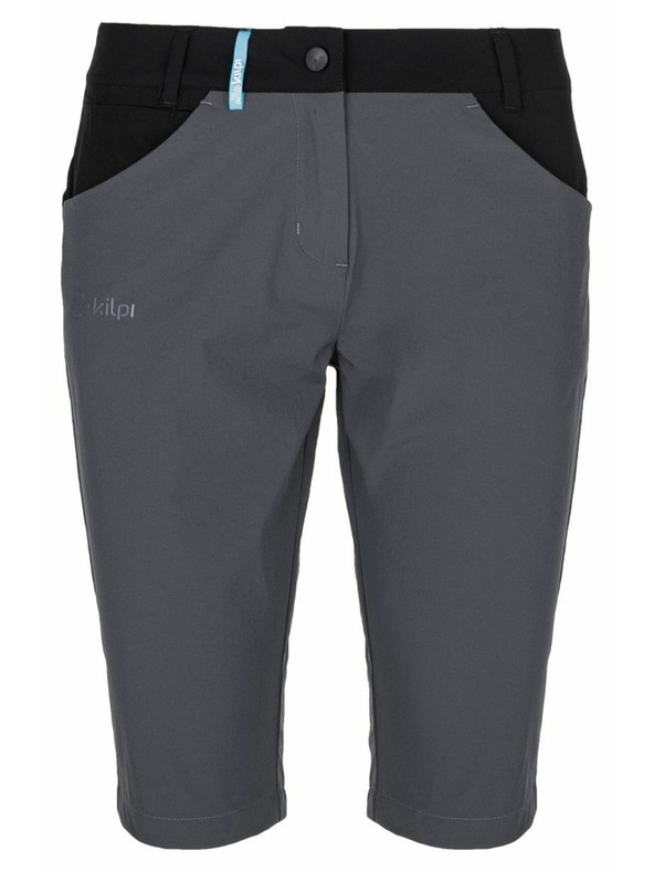 Kilpi Тъмно сиви дамски спортни шорти Kilpi Sylane-W