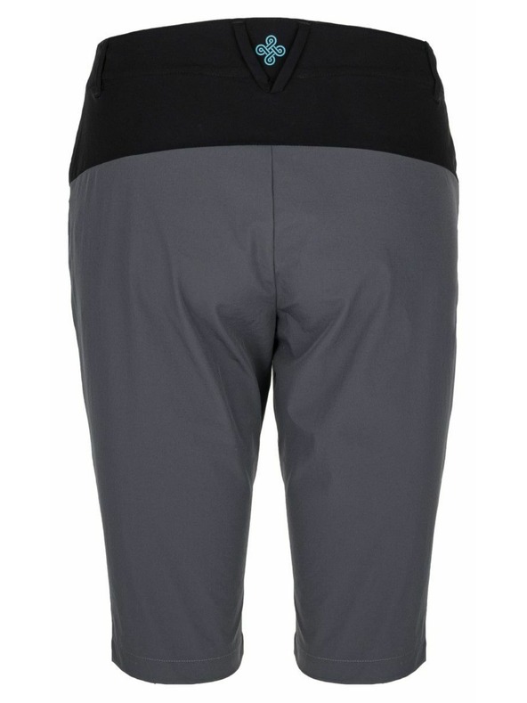 Kilpi Тъмно сиви дамски спортни шорти Kilpi Sylane-W