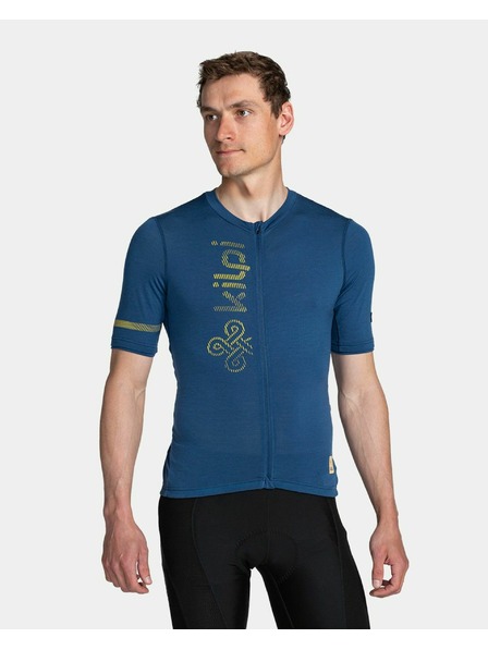 Kilpi Тъмносиня мъжка спортна тениска с щампа Kilpi PETRANA