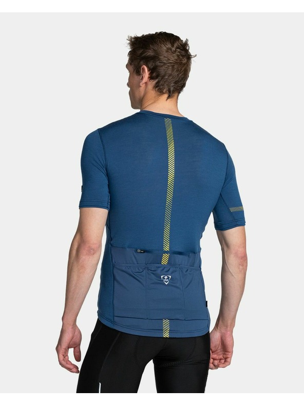 Kilpi Тъмносиня мъжка спортна тениска с щампа Kilpi PETRANA