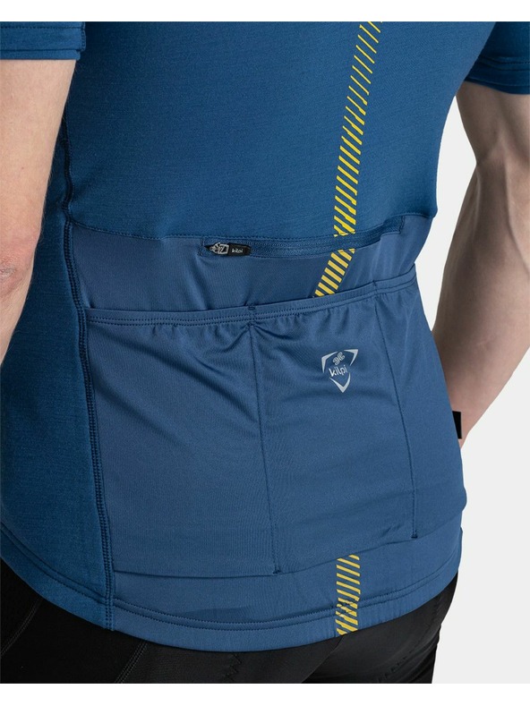 Kilpi Тъмносиня мъжка спортна тениска с щампа Kilpi PETRANA