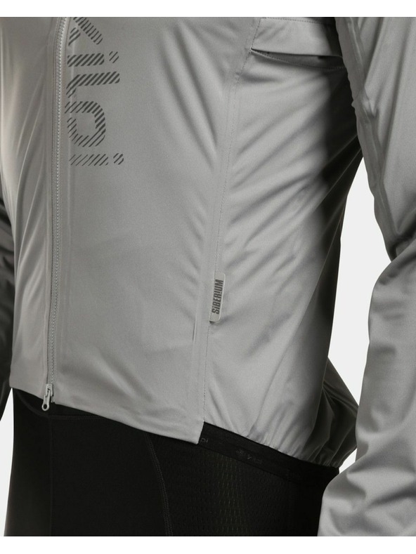 Kilpi Светлосиво мъжко яке за колоездене Kilpi Rainar-M