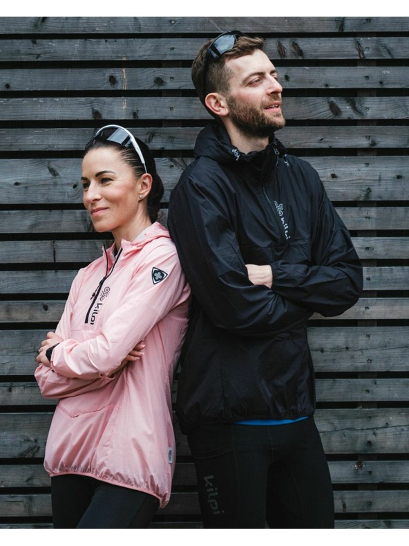 Kilpi Черно мъжко леко анорак яке Kilpi ANORI-M