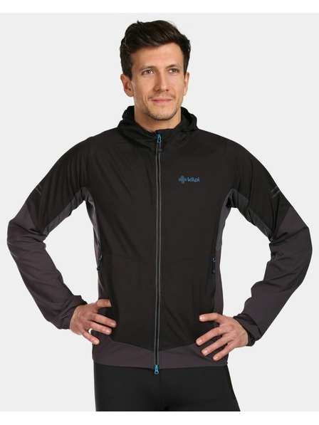 Kilpi Черно мъжко хибридно яке Kilpi RAYEN-M