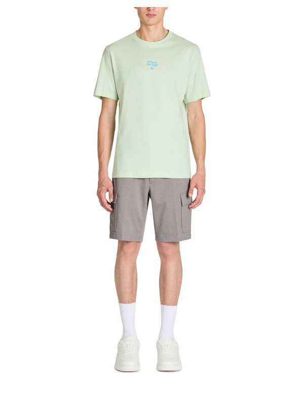 Celio Светлозелена мъжка тениска Celio Jeword