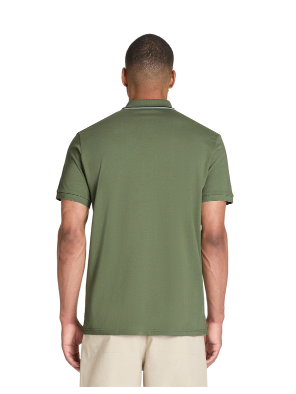 Celio Зелена мъжка поло риза Celio Jevrait