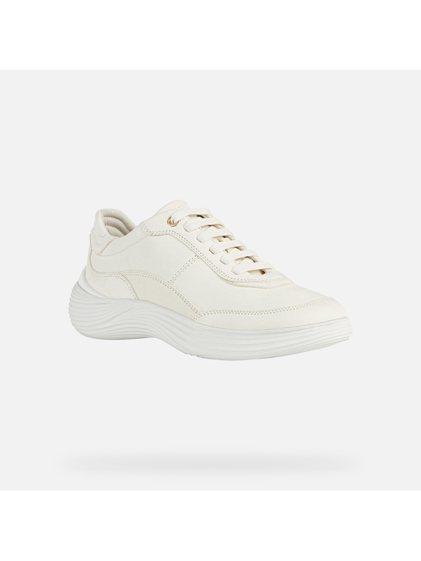 Geox Бели дамски маратонки Geox Fluctis