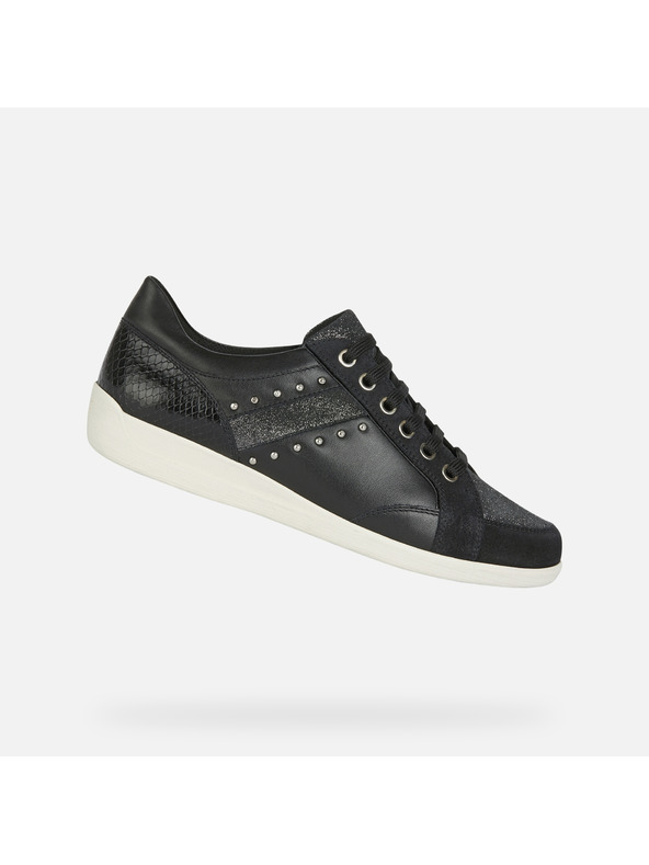 Geox Черни дамски маратонки Geox Myria