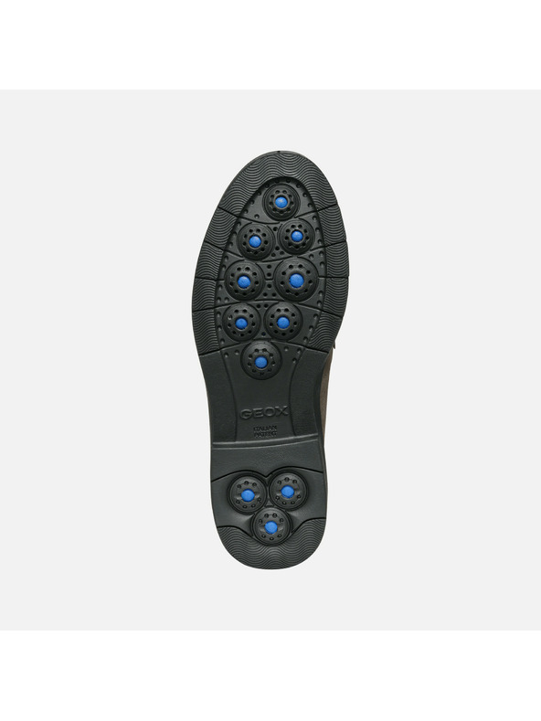 Geox Тъмно сиви дамски мокасини Geox Spherica ec1