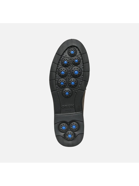 Geox Тъмно сиви дамски мокасини Geox Spherica ec1