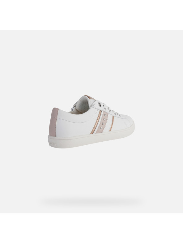 Geox Бели момичешки маратонки Geox Kathe