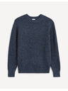 Celio Тъмно син мъжки пуловер Celio