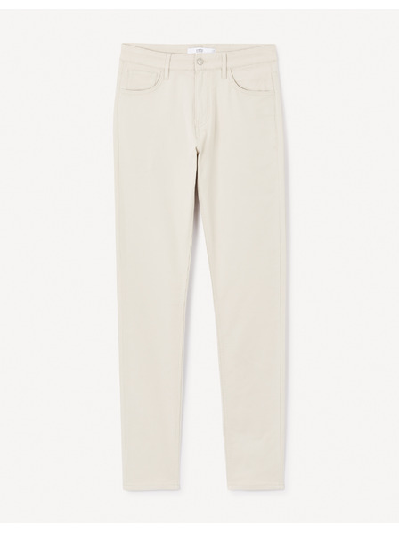 Celio Бежов мъжки слим панталон Celio Jofive 30