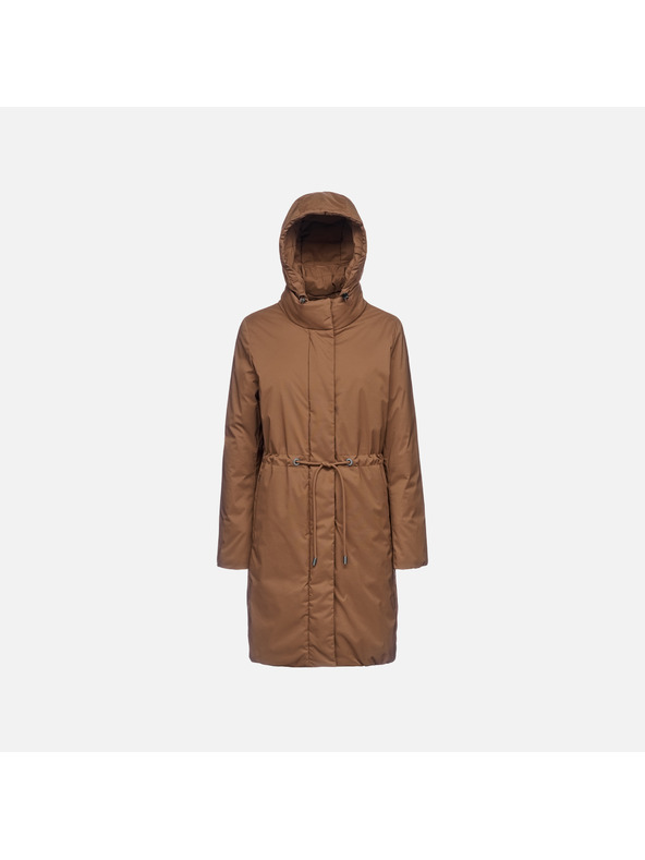 Geox Кафяво дамско палто Geox Eleana