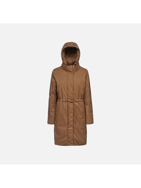 Geox Кафяво дамско палто Geox Eleana