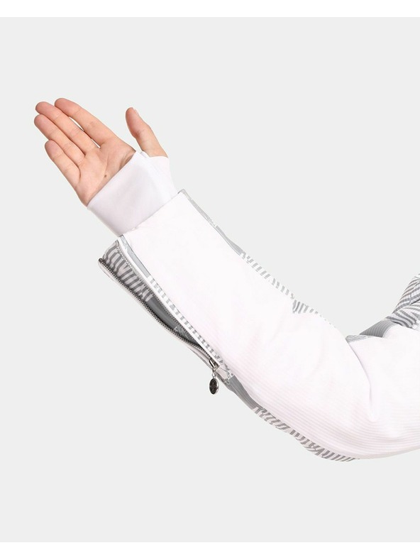 Kilpi Бяло дамско ски яке Kilpi Lena-W с отопление