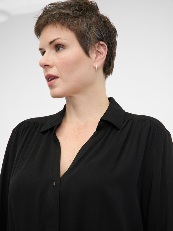 Orsay Черна дамска блуза ORSAY