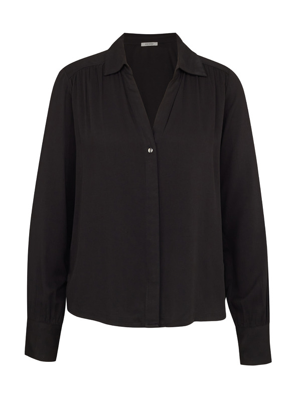 Orsay Черна дамска блуза ORSAY