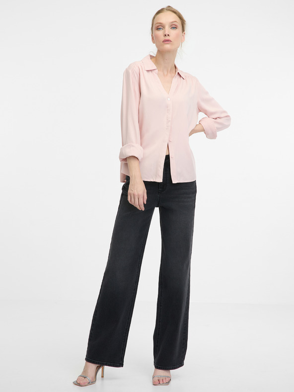 Orsay Светлорозова дамска блуза ORSAY