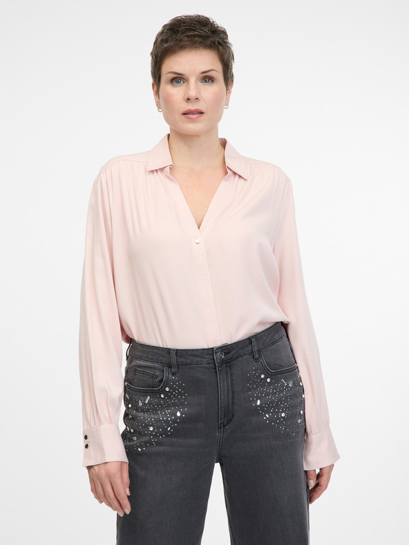 Orsay Светлорозова дамска блуза ORSAY