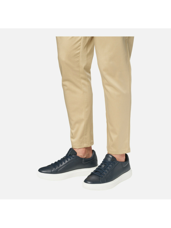 Geox Тъмно сини мъжки маратонки Geox Deiven