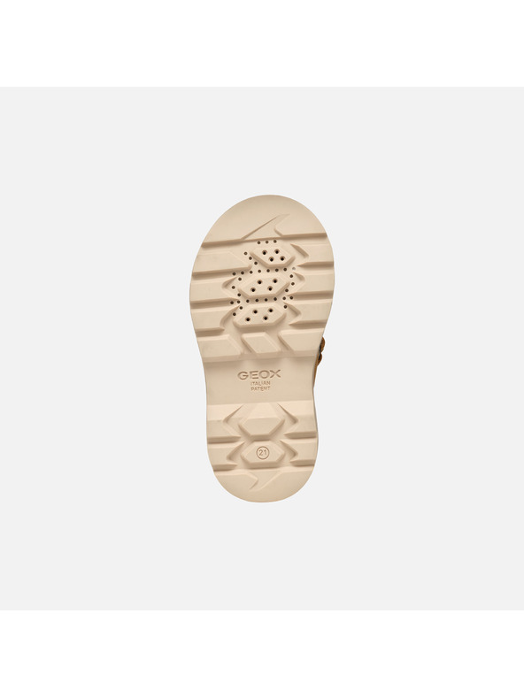 Geox Жълти детски боти Geox Kiddartah