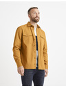Celio Горчица Мъжка риза с джобове Celio