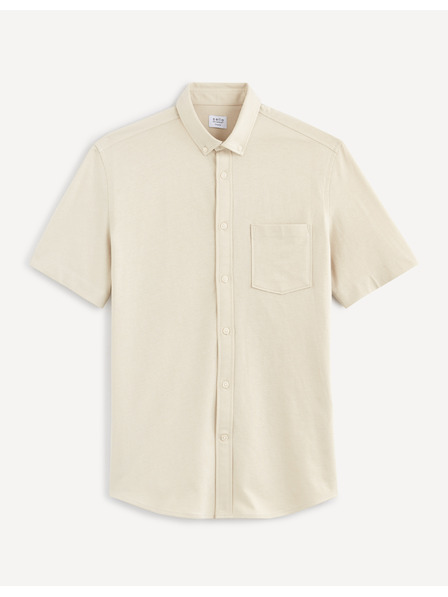 Celio Кремава мъжка риза Celio Barik