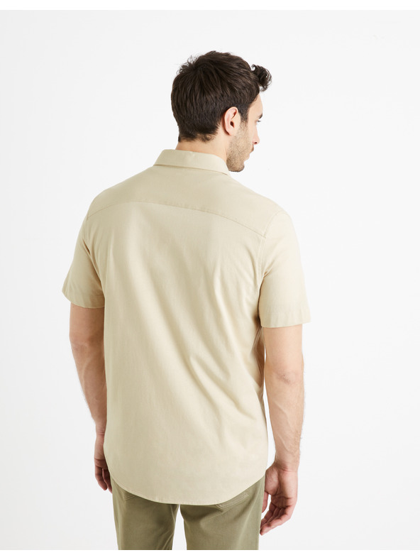 Celio Кремава мъжка риза Celio Barik